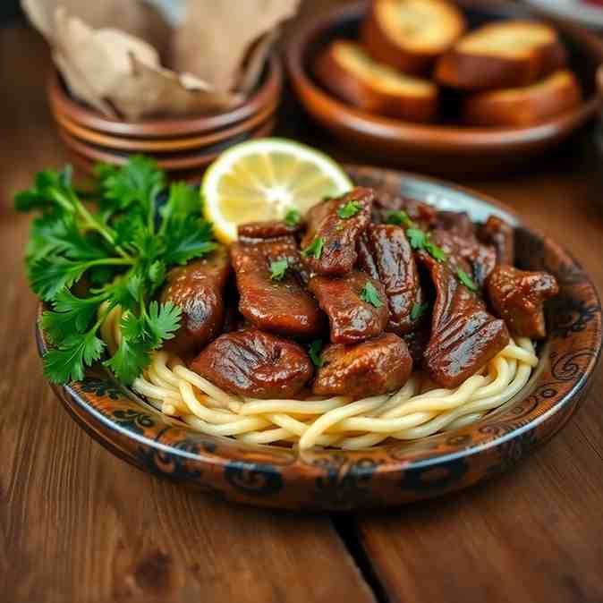 Armenian Fried Liver Dish Tjvjik Recipe for Tender Perfection